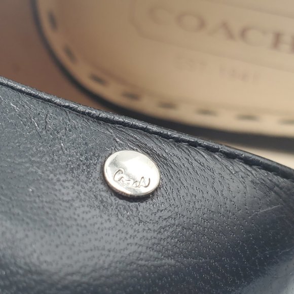 Coach Black Leather Heels - Picture 7 of 16